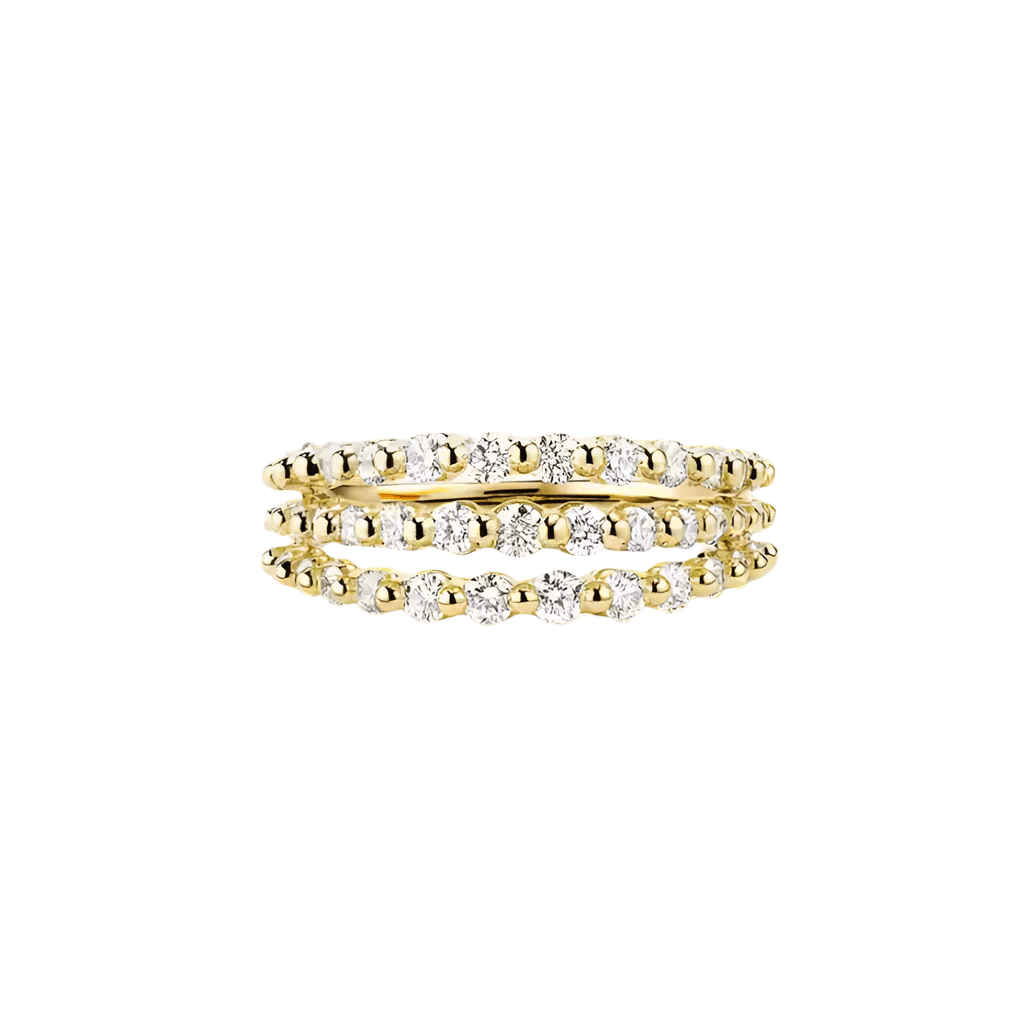 THE TRIPLE STONE RING - AV JEWELS
