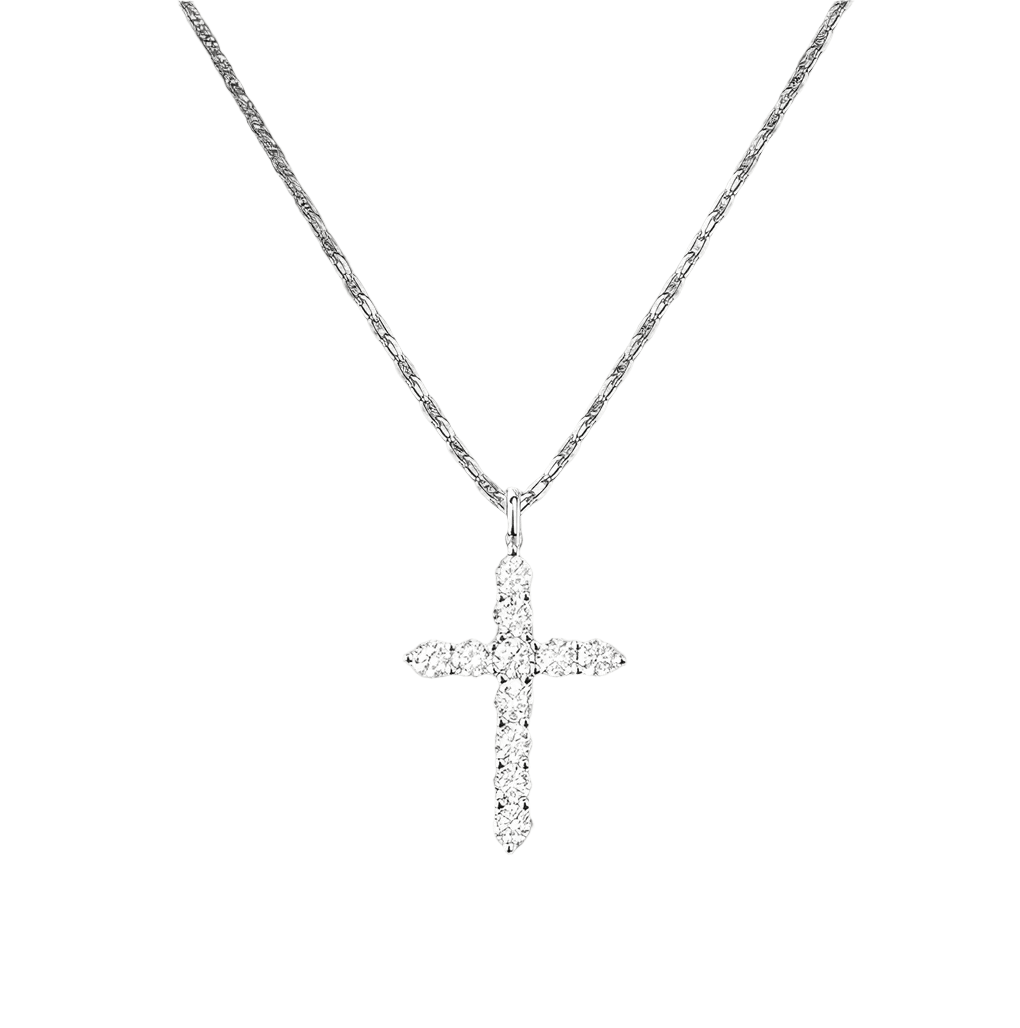 THE CROSS NECKLACE - AV JEWELS