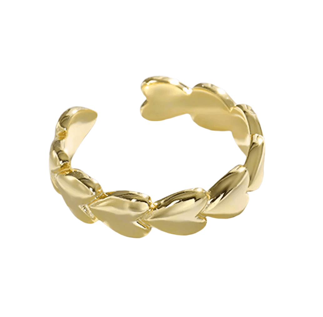 HEART CUFF BAND - AV JEWELS