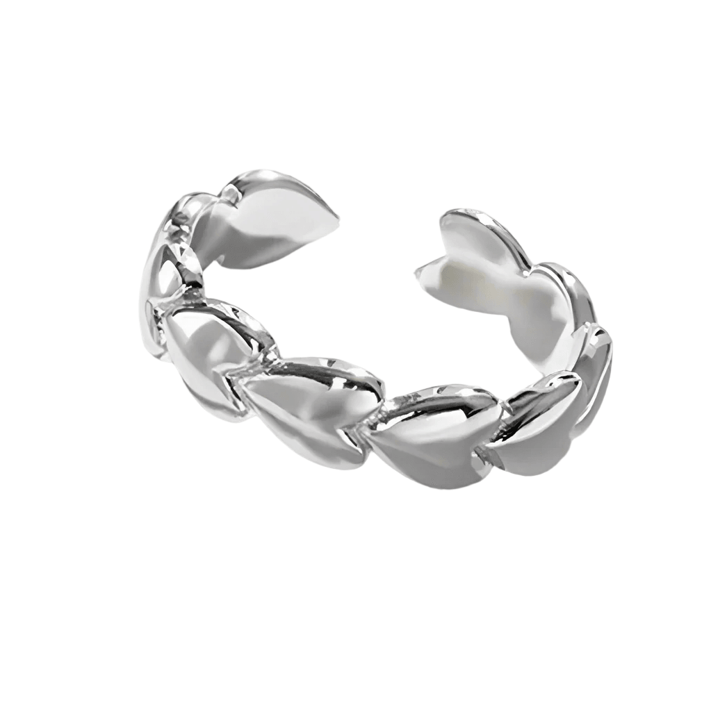 HEART CUFF BAND - AV JEWELS