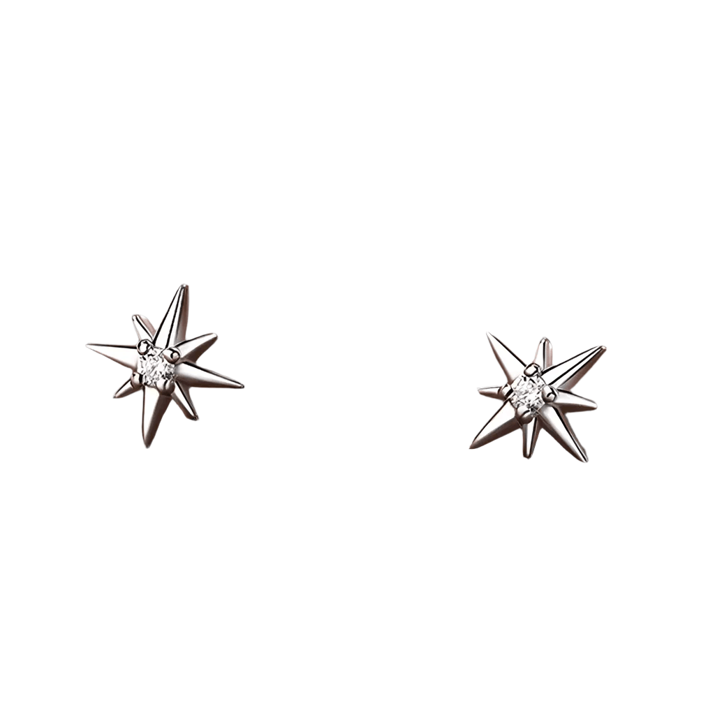 CELESTIAL SPARK STUD EARRING - AV JEWELS