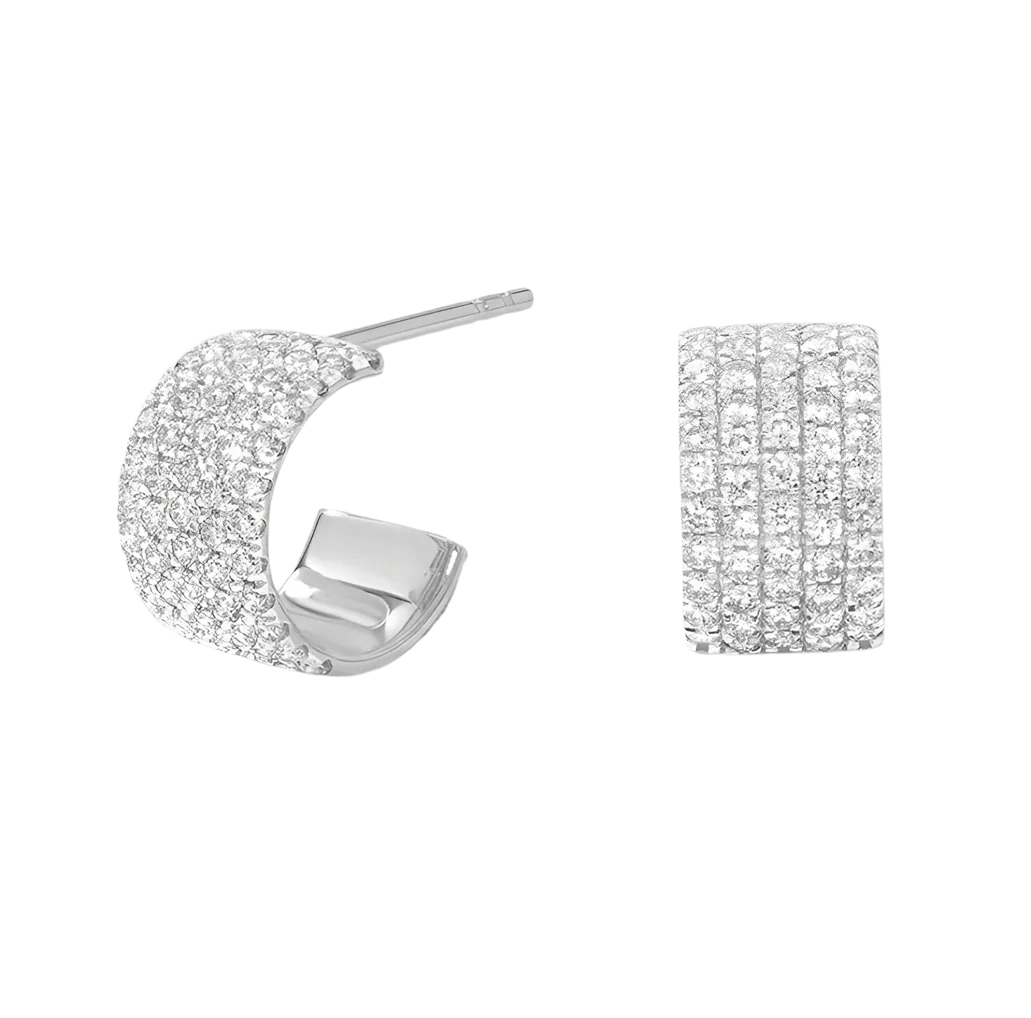 THE LUMI HUGGIE HOOPS - AV JEWELS