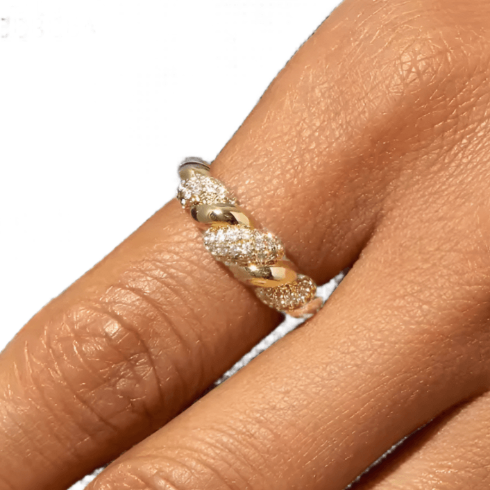THE LUXE TWIST RING - AV JEWELS