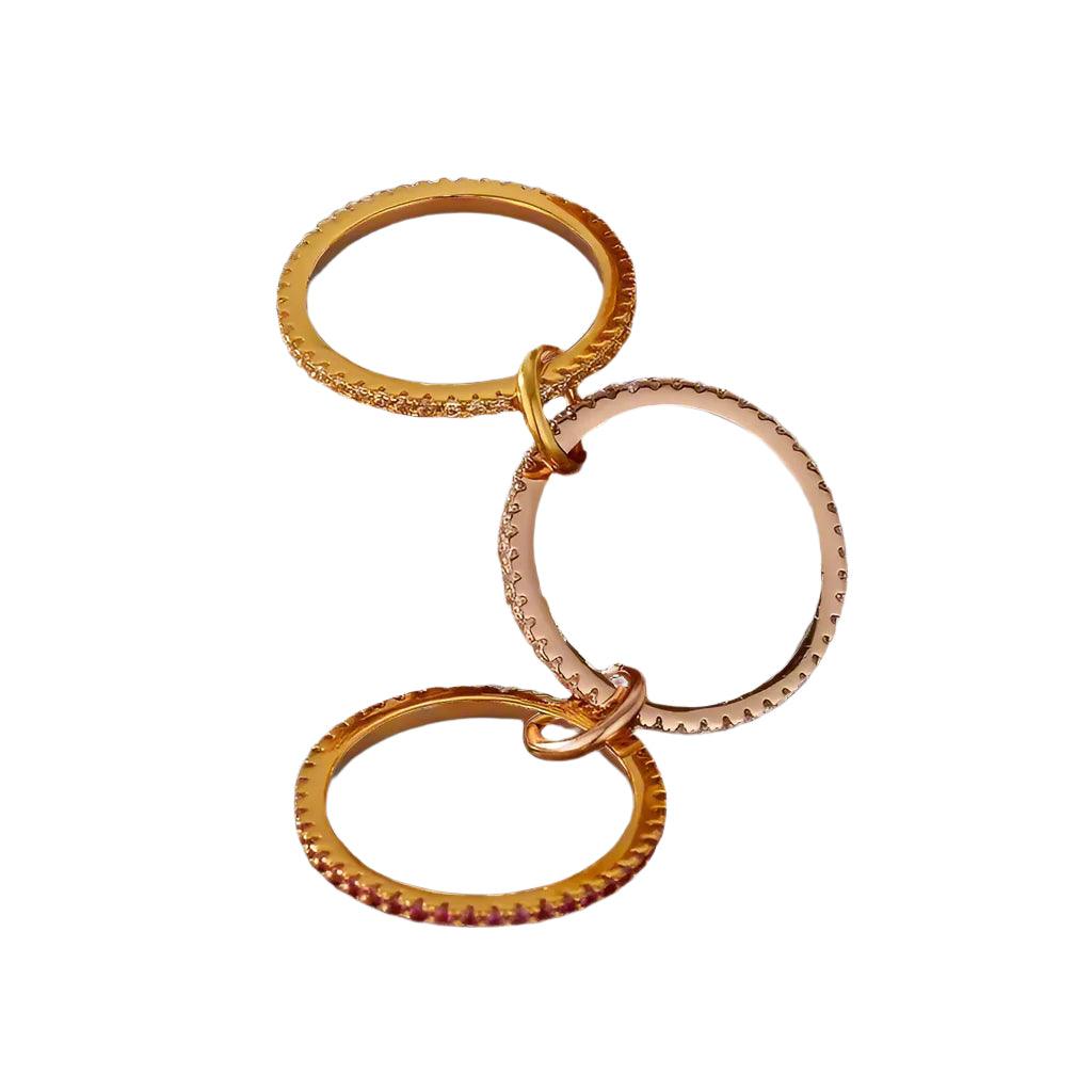 LINKED LUXE RING - AV JEWELS