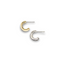 MIXED HUGGIE HOOPS - AV JEWELS