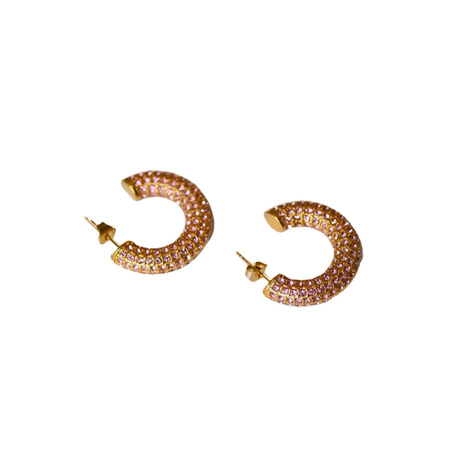 ICED AVE HOOP - AV JEWELS