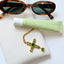 THE EMERALD CROSS NECKLACE - AV JEWELS