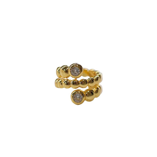 RADIANT SPIRAL RING - AV JEWELS