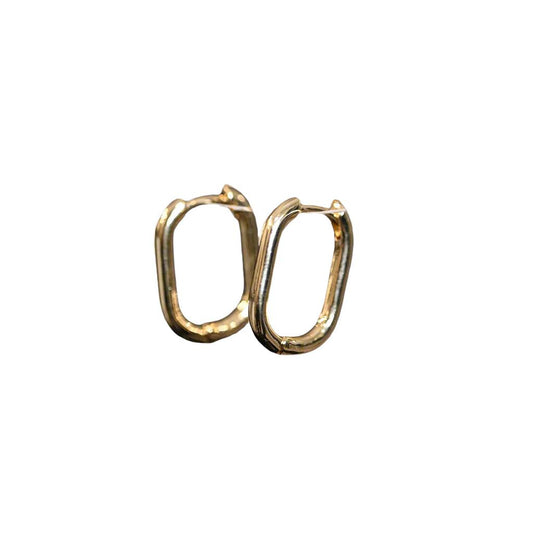 SQUARE U HOOPS - AV JEWELS