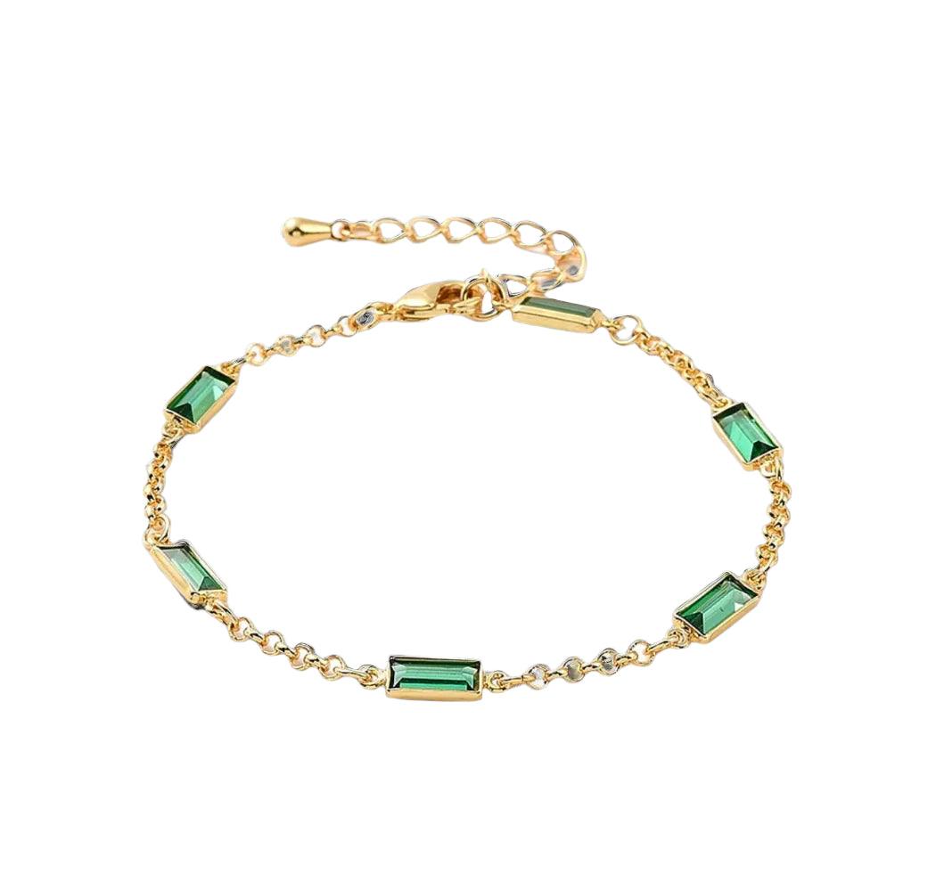 SWEET EMERALD BRACELET - AV JEWELS