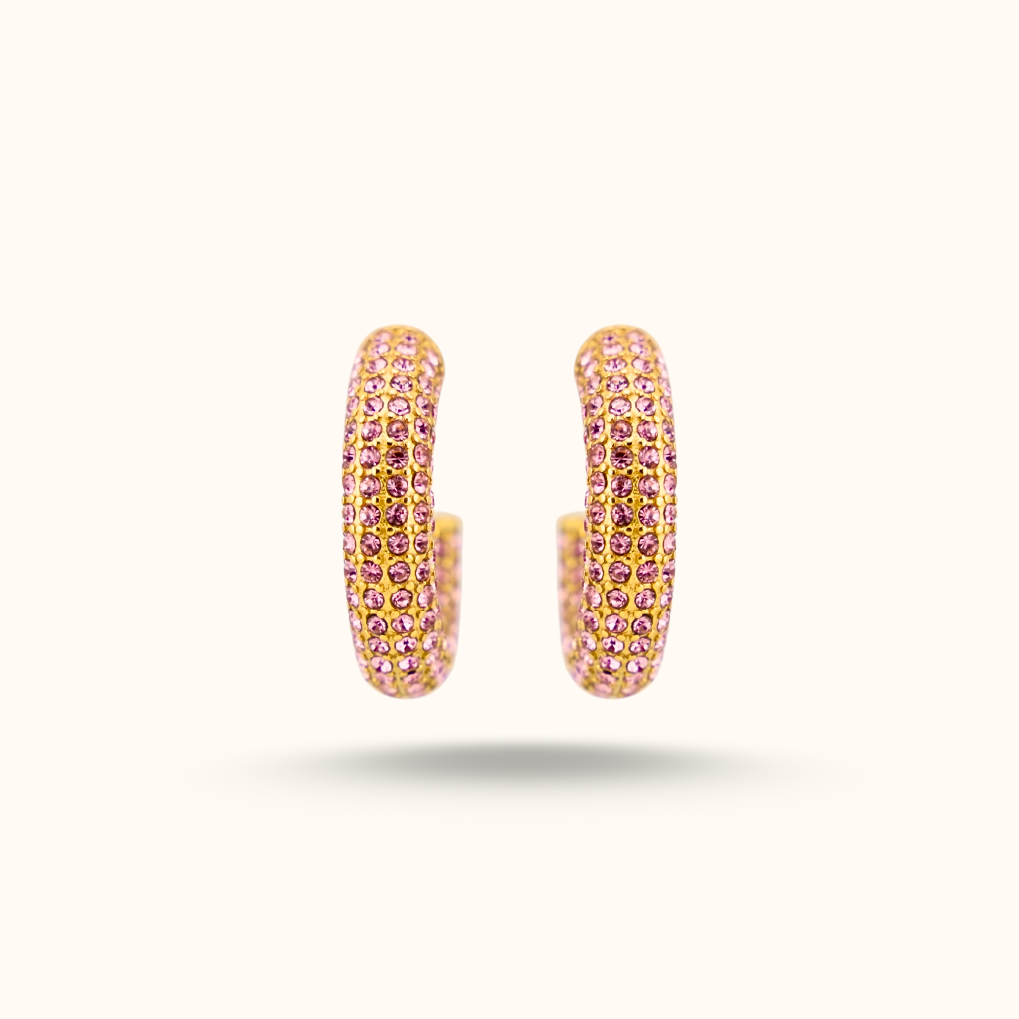 ICED AVE HOOP - AV JEWELS