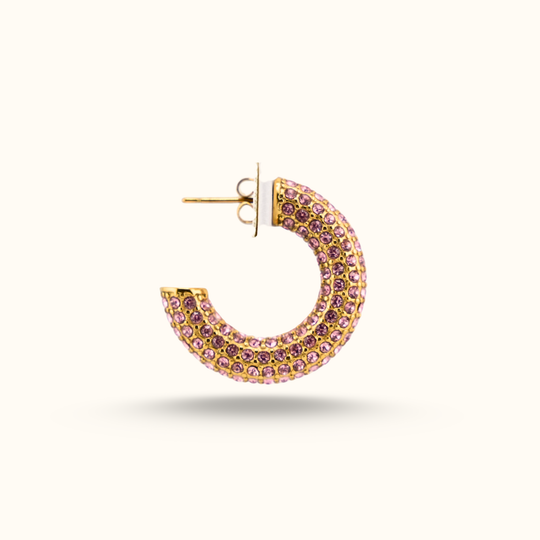ICED AVE HOOP - AV JEWELS