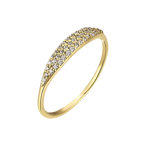 THE SIGNET GLAZE RING - AV JEWELS