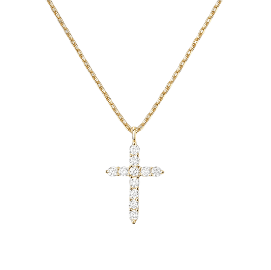 THE CROSS NECKLACE - AV JEWELS