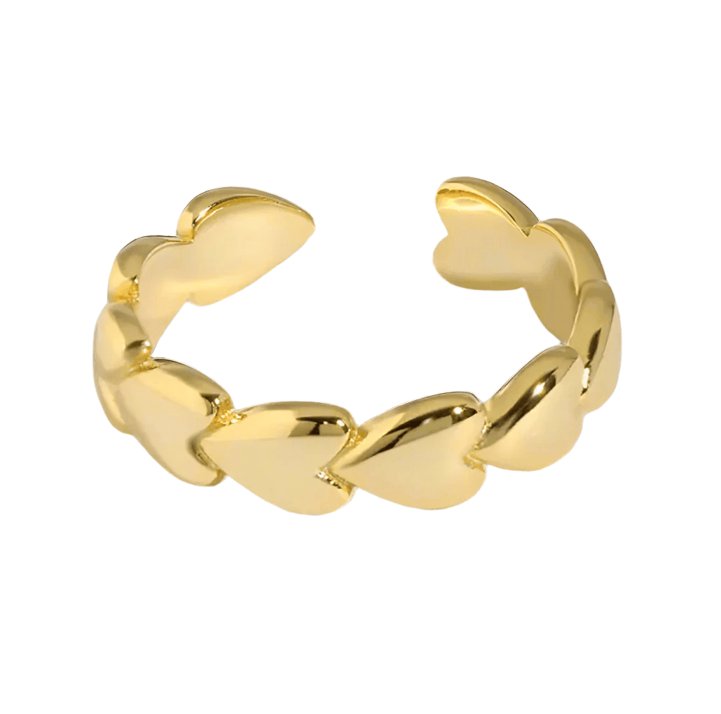 HEART CUFF BAND - AV JEWELS