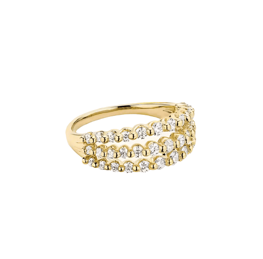 THE TRIPLE STONE RING - AV JEWELS