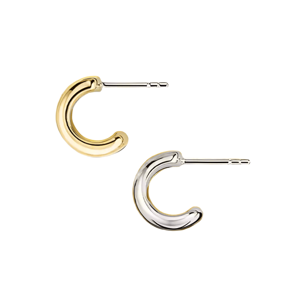 MIXED HUGGIE HOOPS - AV JEWELS