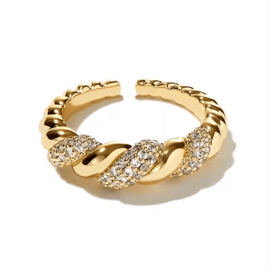 THE LUXE TWIST RING - AV JEWELS