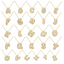ICED BUBBLE LETTER NECKLACE - AV JEWELS