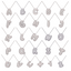 ICED BUBBLE LETTER NECKLACE - AV JEWELS